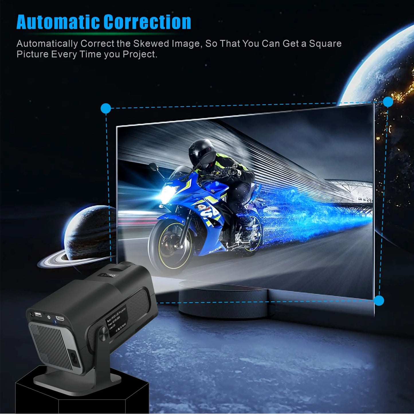 Mini Projector 4K